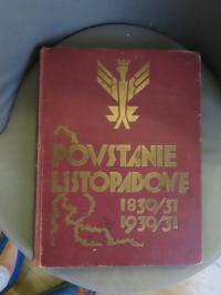 Stara książka Powstanie Listopadowe Lwów 1931