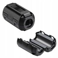 Ферритовый фильтр магнитный анти-помех обжимной для кабеля 5 мм