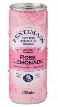 Fentimans Роза лимонад газированный напиток. консервная банка 250мл