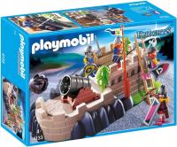 PLAYMOBIL KLOCKI Obrona Zamku Knights 4133 ZESTAW BASZTA OBRONNA ZAMEK