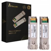 Extralink SFP+ 10G 2-pack Moduł SFP+ 10Gbps LC/UPC 1310nm 2km single mode