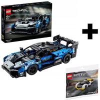 LEGO TECHNIC MCLAREN SENNA GTR 42123 ZESTAW + LEGO 30657 ZESTAW PREZENTOWY