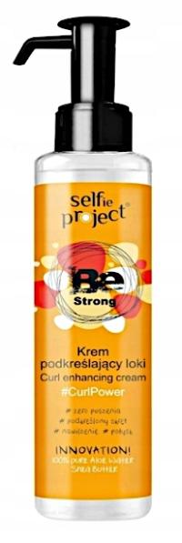 КРЕМ ДЛЯ ВЬЮЩИХСЯ ВОЛОС МАСЛО ОНА АЛОЭ ВОДА SELFIE DESIGN BE STRONG