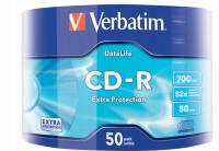 Компакт-диски Verbatim CD-R Extra Protection 700MB 50 шт.