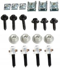 Renault Master Movano zestaw spinek osłony silnika