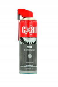 CX80 Smar grafitowy uniwersalny DUO SPRAY 500ml