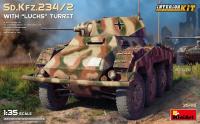 СД.kfz.234/2 With luchs Turret. Interior Kit 1:35 MiniArt 35416