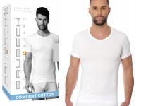 BRUBECK comfort футболка КР. рук SS00990A белый XL