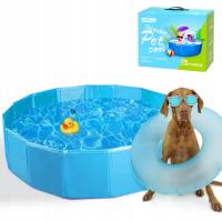 Składany basen dla zwierząt domowych 120*30cm