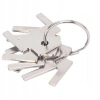 5 SZT. KLUCZ DOZOWNIKA PAPIERU PAPIEROWEGO STAL NIERDZEWNA KLUCZ