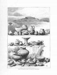 Śląsk Opawski archeologia Kunčice, Opawa, Karniów, drzeworyt 1897