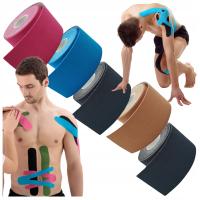 5X кинезио лента патчи KINESIOTAPING TAPE TEJP TEJPY 5m Кинезиологическая 5