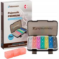 Премиум еженедельный диспенсер для лекарств 3 времени суток X7 органайзер чехол