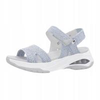 Rieker sandały damskie W3152-10 platforma