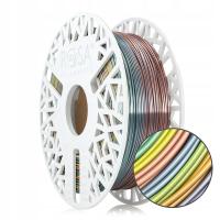 Filament PLA Rainbow SILK Rosa3D Tęczowy