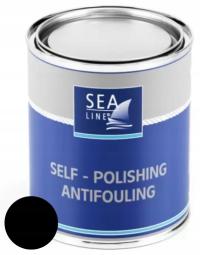 SEA-LINE САМОПОЛИРУЮЩАЯ краска ПРОТИВООБРАСТАЮЩАЯ SELF-POLISH Black 750ml