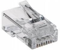 WTYK RJ45 6A PRZELOTOWY PROFESIONALNE WTYKI DO kat. 6 UTP
