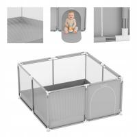 Детский манеж ТУЛАНО сухой бассейн детская игровая площадка серый 130x130