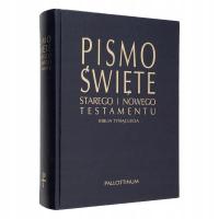 Biblia Tysiąclecia Pismo Święte Sary i Nowy Testament EKOSKÓRA duże LUX