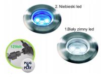 Lampa najazdowa led ip68 12V/0,3W plug&play pod wodę Ip68