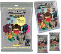 ZESTAW STARTOWY MINECRAFT CHALLENGES ALBUM NA KARTY 2x SASZETKA 2x LIMITED
