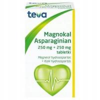 Magnokal Asparaginian magnez z potasem 50 tabletek