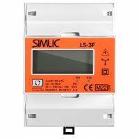 Трехфазный счетчик энергии Simet LS3-F 85402010