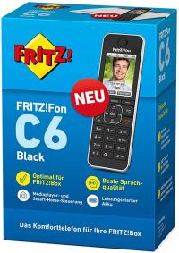 Telefon bezprzewodowy Fritz c6 czarny