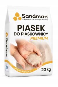 PIASEK DO PIASKOWNICY 20kg Bezpieczny Naturalny Suchy Czysty PRODUKT POLSKI