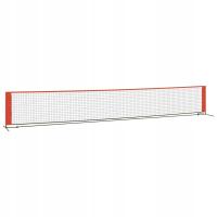 Сетка для тенниса, черно-красная, 600x100x87 см,