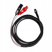 Электрическая рыболовная катушка, кабель питания, портативный 300 см, подключение батареи к