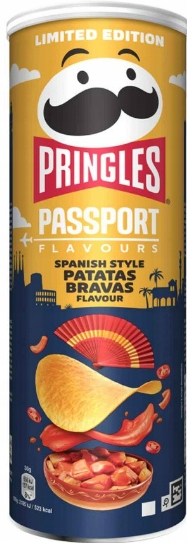 Pringles Passport Chipsy Hiszpańskie Patatas Bravas 165g