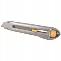 NÓŻ Z OSTRZEM 18mm METALOWY Z BLOKADĄ M9032 DEDRA