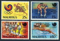 Mauritius 1988 Znaczki 674-7 ** sport igrzyska olimpijskie Olimpiada zapasy