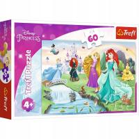 Puzzle 60 elementów Disney Księżniczki 17361 Trefl