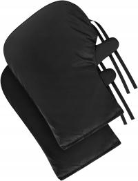 Mufki rękawice ocieplające na kierownice zimowe - 25 WOLT UBER GLOVO