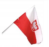 Польский флаг флаг большой палки 57x40x30cm белый красный Польша