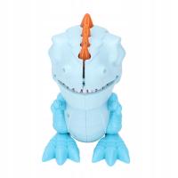 Dinozaur zębów z światłami efekty dźwiękowe śmieszne gryzą zabawkę PE