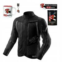 Kurtka motocyklowa Rebelhorn Hardy 3.0 black turystyczna męska gratisy