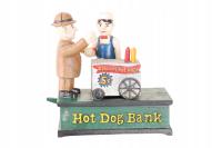 Копилка окрашенный чугун хот-дог банк