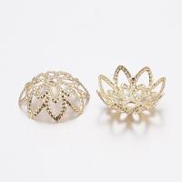 Czapeczki płatowe, 11mm, 10 szt. Stal Chirurgiczna, złote