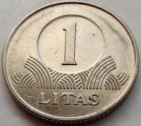 3718 - Litwa 1 lit, 2008