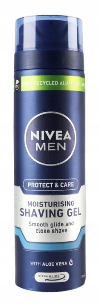 NIVEA MEN PROTECT & CARE ŻEL do Golenia Aloe Vera 200ml