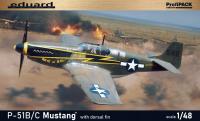 Eduard 82108 1:48 P-51B/C Mustang w/ dorsal fin