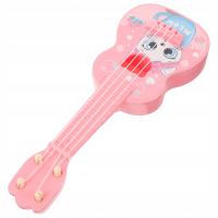 PLASTIKOWY UKULELE DZIECI MINI INSTRUMENT EDUKACYJNY