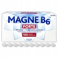 Lek Sanofi Magne B6 Forte 100mg +10 mg 100tabletek