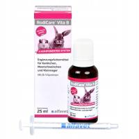 RodiCare VitaB 25 ml witaminy z grupy B, przy E.cuniculi, neurologiczne