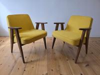 Fotel PRL model 366 Chierowski lata 60-70 vintage ORYGINAŁA