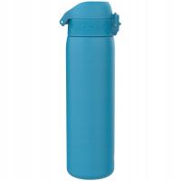 Stalowa niebieska butelka bidon na wodę do szkoły dla chłopca ION8 0,6 l