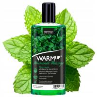Olejek do masażu erotycznego ciała JADALNY miętowy ROZGRZEWAJĄCY 150 ml
